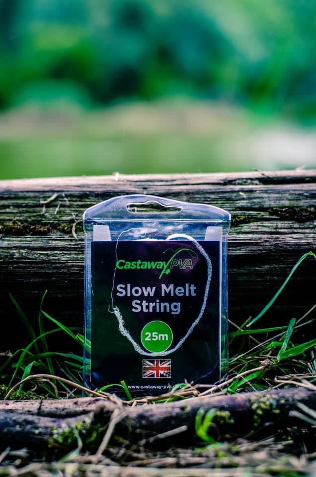 Castaway PVA - Slow Melt Pva String | 25m - Hengelsport De Goeie Vangst