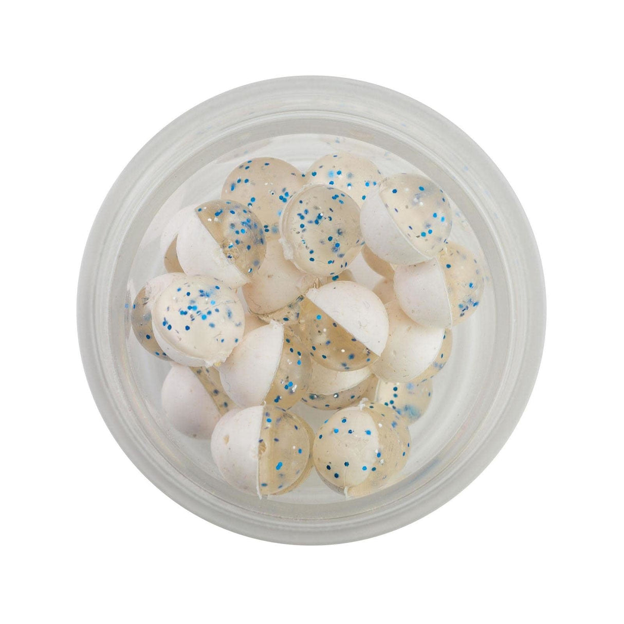 berkley - Power Eggs Floating Garlic Scent - Silver Blue/white - Hengelsport De Goeie Vangst