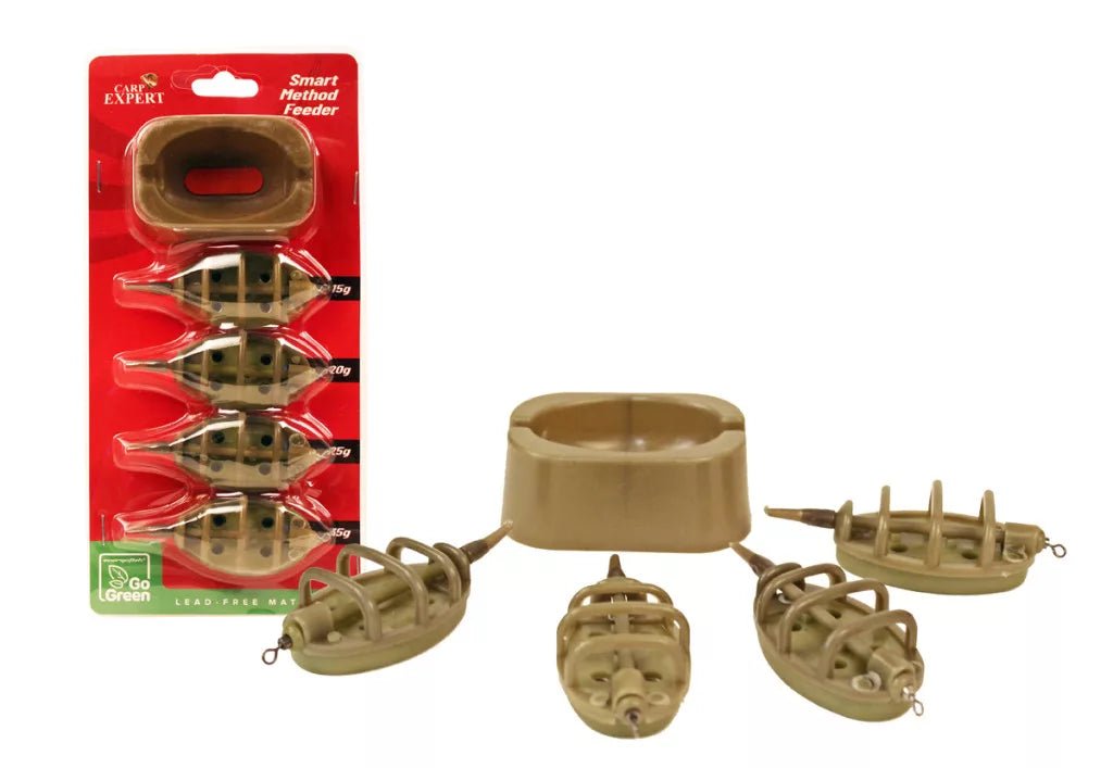 Carp Expert - Expert Smart Method Feeder Set | 15G+20G+25G+35G - Hengelsport De Goeie Vangst