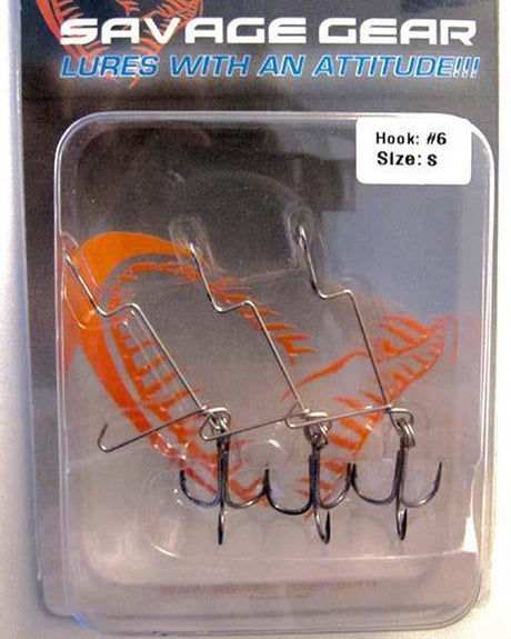Savage Gear - 4Play Offset Treble - Hengelsport De Goeie Vangst