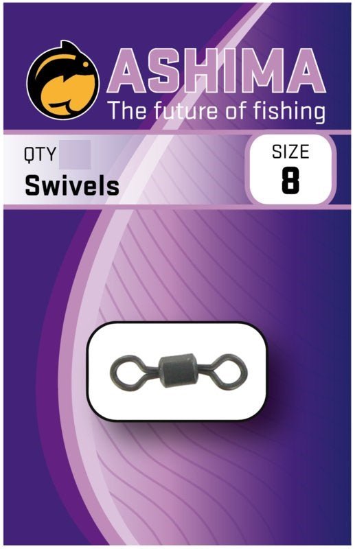 Ashima - Swivels (50 stuks) - Hengelsport De Goeie Vangst