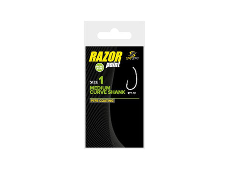 Carp spirit - Medium Curve Shank Haken met Weerhaak - Hengelsport De Goeie Vangst