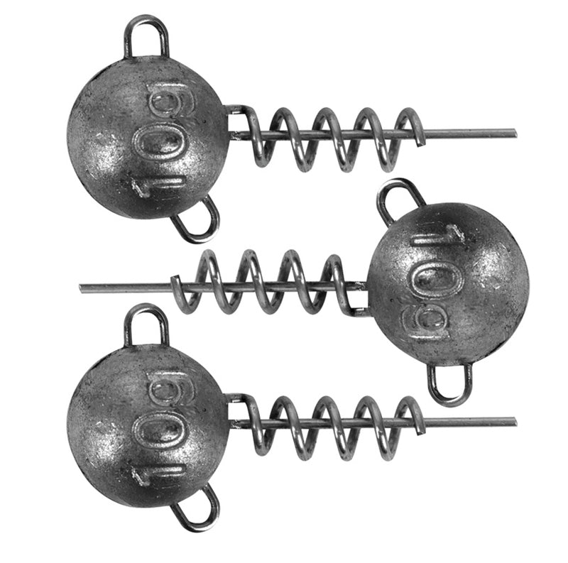 Fox Rage - Corkscrew Round Jig Heads - Hengelsport De Goeie Vangst
