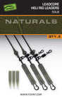 Fox Carp - Edges Naturals Leadcore Heli Rig Leaders | 50Lb - Hengelsport De Goeie Vangst