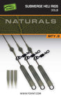 Fox Carp - Edges Naturals Submerge Heli Rigs - Hengelsport De Goeie Vangst