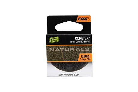 Fox Carp - Edges Naturals Coretex Matt | 20M - Hengelsport De Goeie Vangst