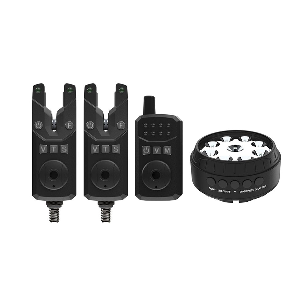 Sonik - Sks2 Alarm Set 2+1 Bivvy Lamp - Hengelsport De Goeie Vangst