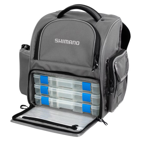 Shimano - Medium Rugzak met Tackleboxen - Hengelsport De Goeie Vangst