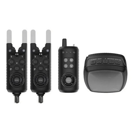 Sonik - Gizmo2 Alarm Set 2+1 + Bivvy Lamp - Hengelsport De Goeie Vangst