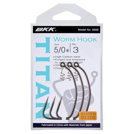 BKK - Titan 9006 Worm Hook - Hengelsport De Goeie Vangst