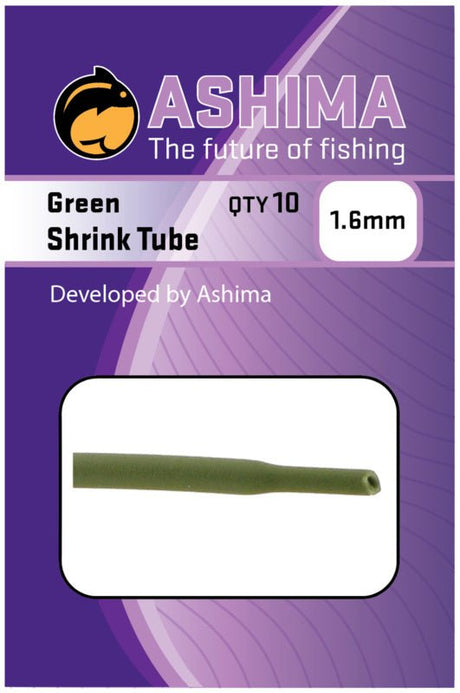 Ashima - Shrink Tube Green - Hengelsport De Goeie Vangst