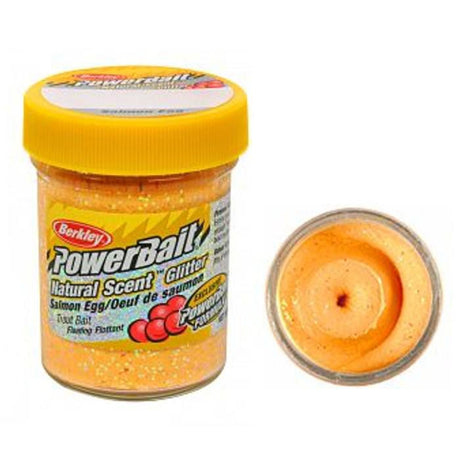 Berkley - Powerbait Naturel Scent Glitter Salmon Eggs - Hengelsport De Goeie Vangst