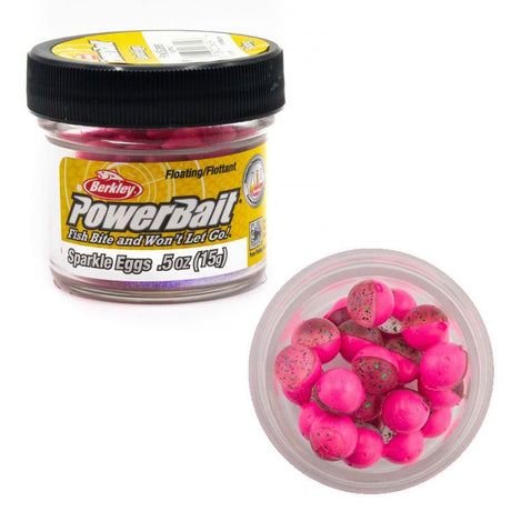 Berkley - Powerbait Power Eggs Garlic - Clear Green Purple - Hengelsport De Goeie Vangst