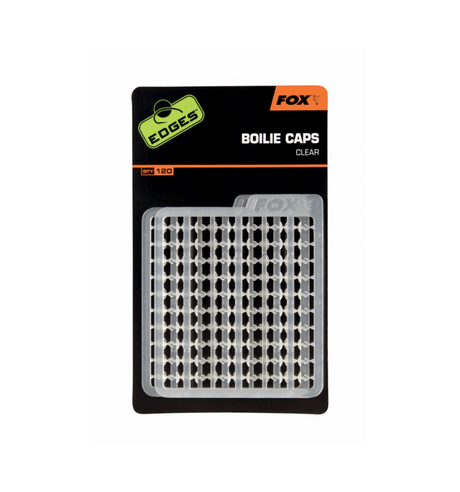 Fox Carp - Edges Boilie Caps Clear (120pcs) - Hengelsport De Goeie Vangst