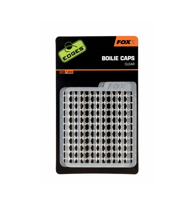Fox Carp - Edges Boilie Caps Clear (120pcs) - Hengelsport De Goeie Vangst