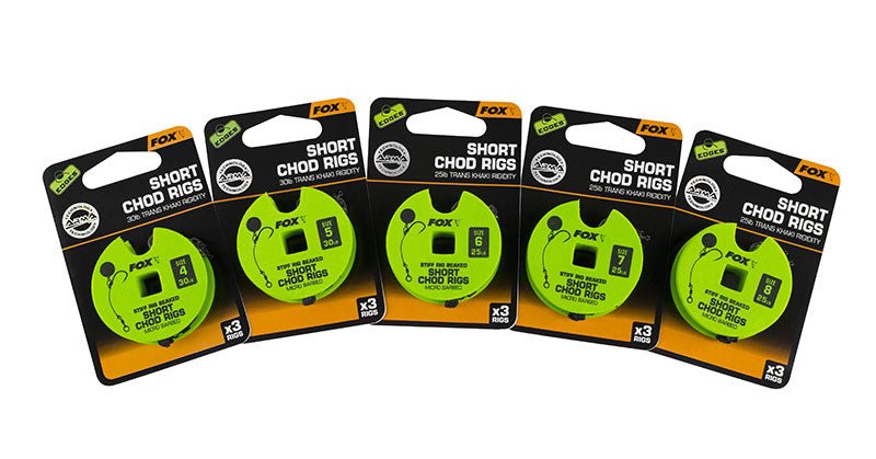 Fox Carp - Edges Short Chod Rigs - Hengelsport De Goeie Vangst