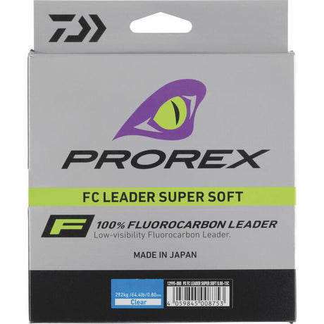 Prorex - Fluorocarbon Leader Super Soft | 50m - Hengelsport De Goeie Vangst