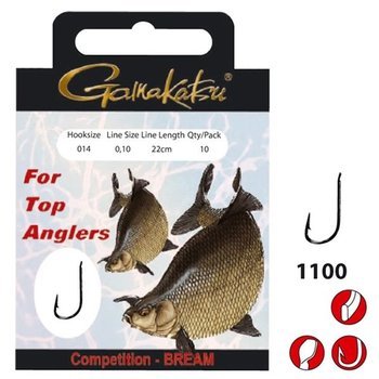 Gamakatsu - Competition 1100B Brasem Onderlijnen - Hengelsport De Goeie Vangst