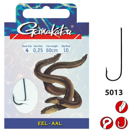 Gamakatsu - Eel/Aal 5013F Onderlijnboekje - Hengelsport De Goeie Vangst