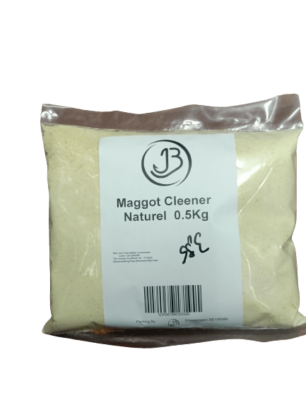 James Bol - Maggot Cleaner Naturel | 0.5kg - Hengelsport De Goeie Vangst
