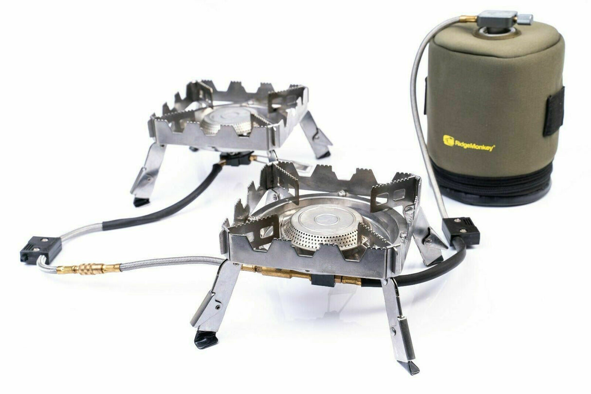 RidgeMonkey - Quad Connect Pro Full Kit - Hengelsport De Goeie Vangst