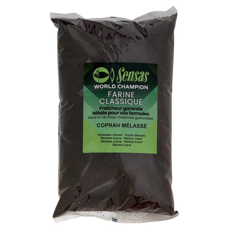 Sensas - Coprah Melasse Lokvoermeel | 1kg - Hengelsport De Goeie Vangst