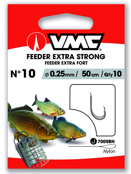 VMC - Feeder Extra Stong Gemonteerde Onderlijnen - Hengelsport De Goeie Vangst