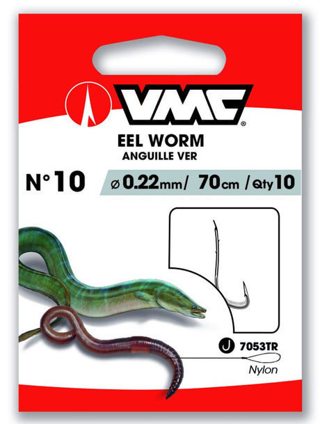 VMC - Paling Worm 7053Tr Gemonteerde Onderlijnen - Hengelsport De Goeie Vangst