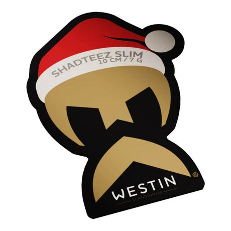 Westin - ShadTeez Slim R 'N R 10cm 7g – Christmas Edition 2025 - Hengelsport De Goeie Vangst